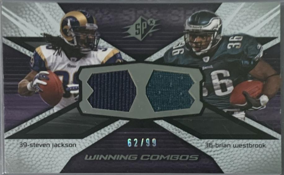 Brian Westbrook / Steven Jackson [99] #WC83