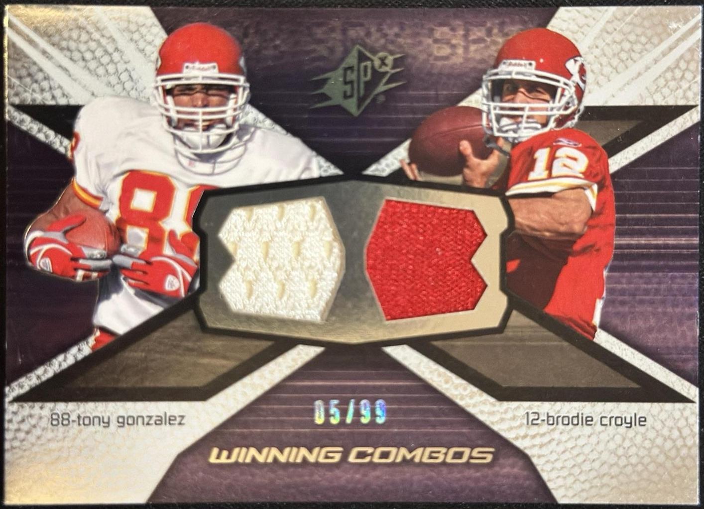 Brodie Croyle / Tony Gonzalez [99] #WC88