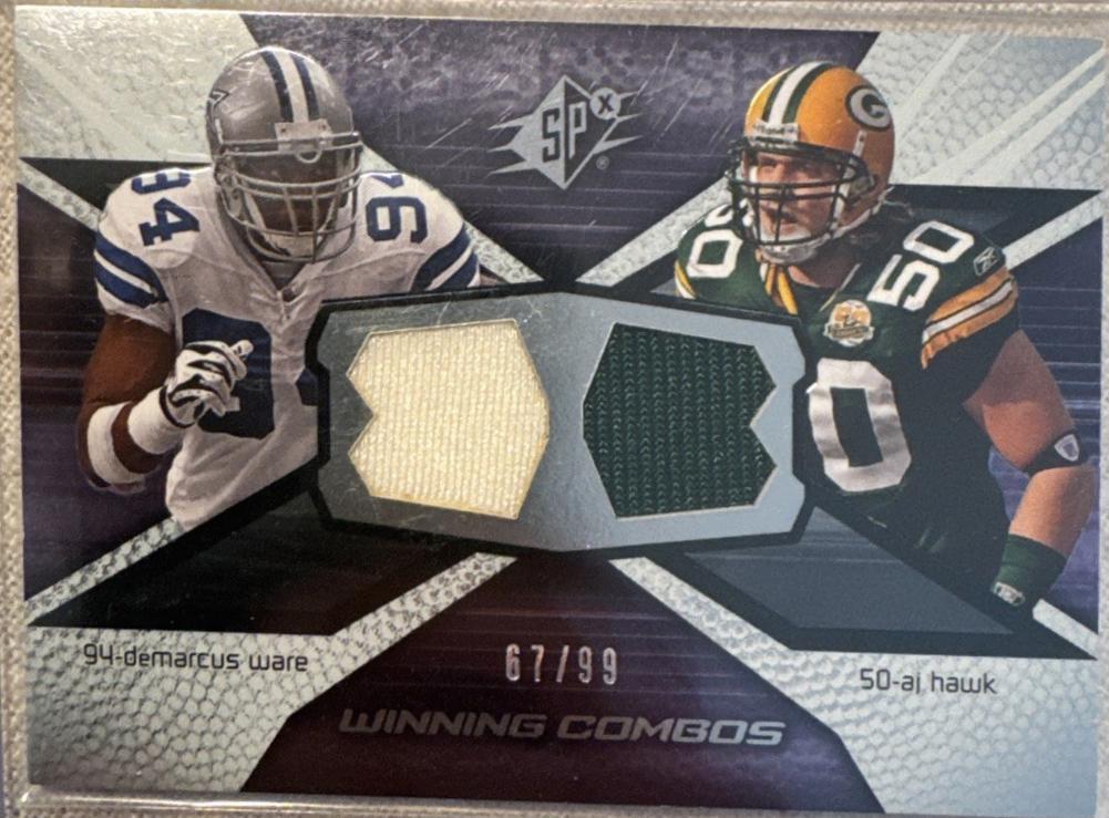 DeMarcus Ware / A.J. Hawk [99] #WC1