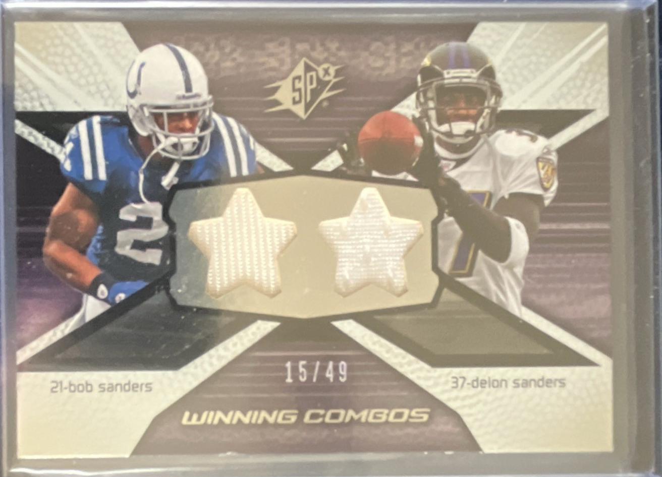 Deion Sanders / Bob Sanders [49] #WC7
