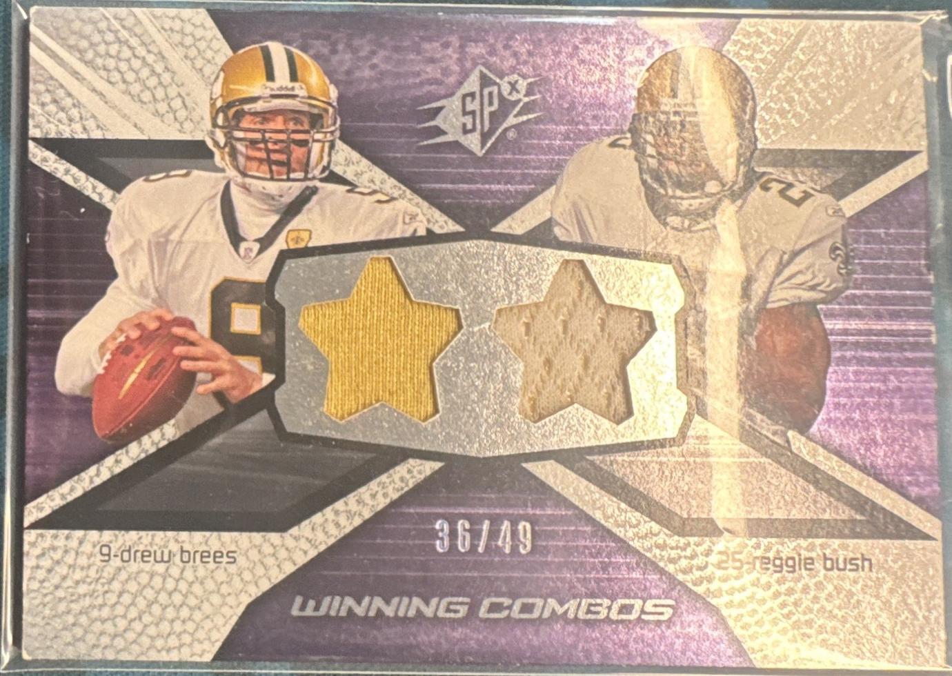 Drew Brees / Reggie Bush [49] #WC31