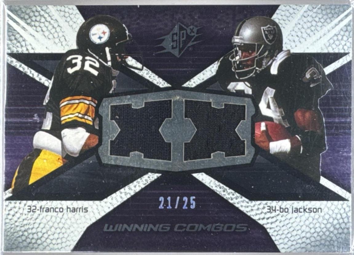 Franco Harris / Bo Jackson [25] #WC18