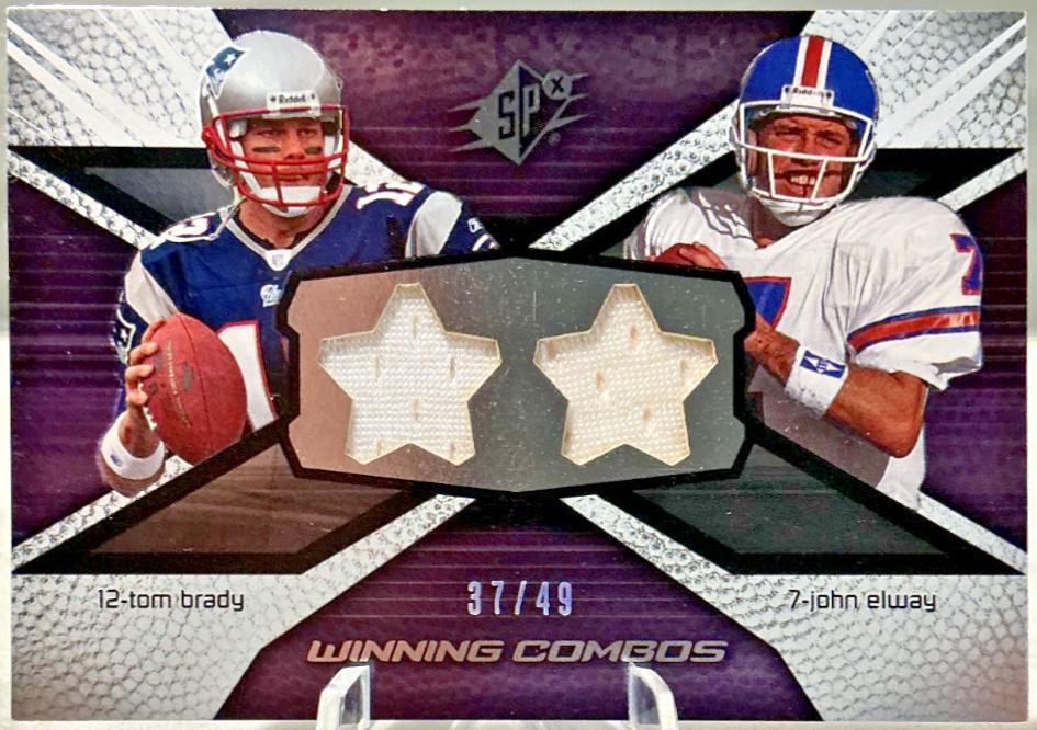 John Elway / Tom Brady [49] #WC86