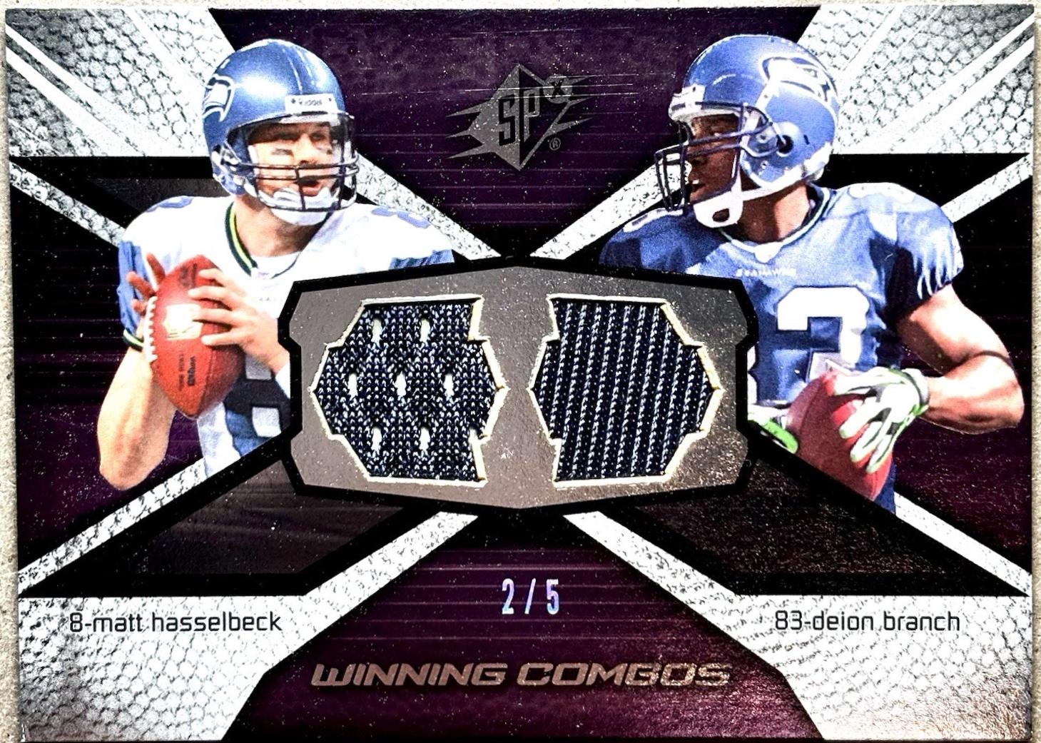 Matt Hasselbeck / Deion Branch  [5] #WC22