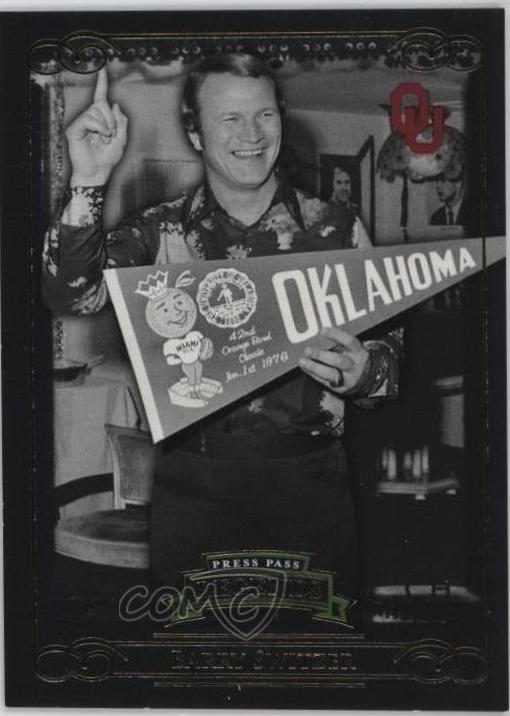 Barry Switzer [Gold] #80