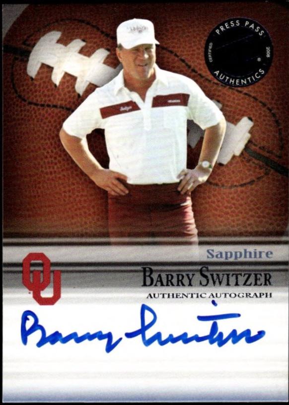 Barry Switzer #SS-BS