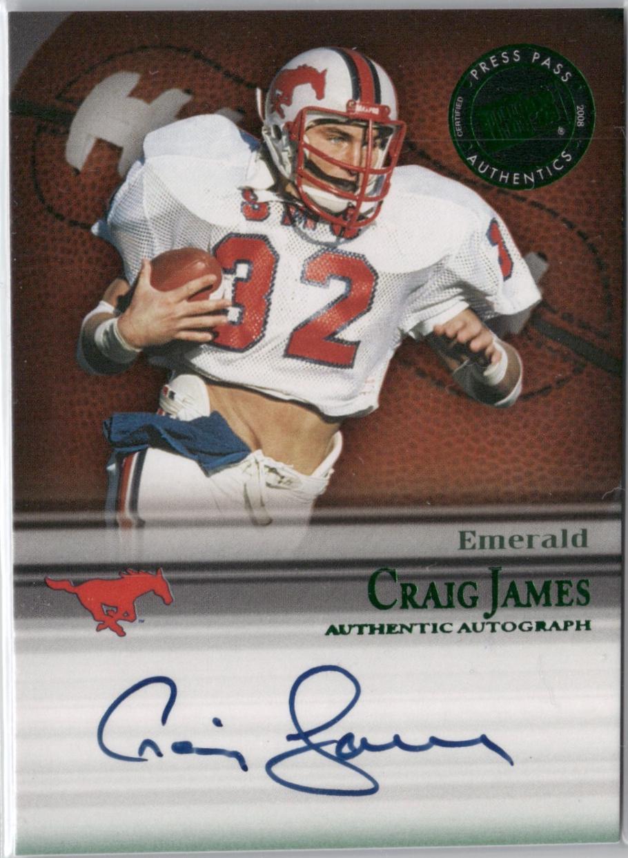 Craig James [Red Ink] #SS-CJ