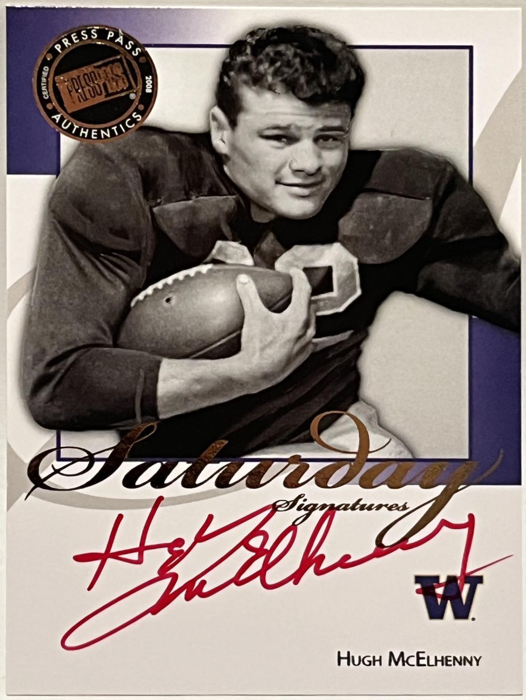 Hugh McElhenny [Red Ink] #SS-HM