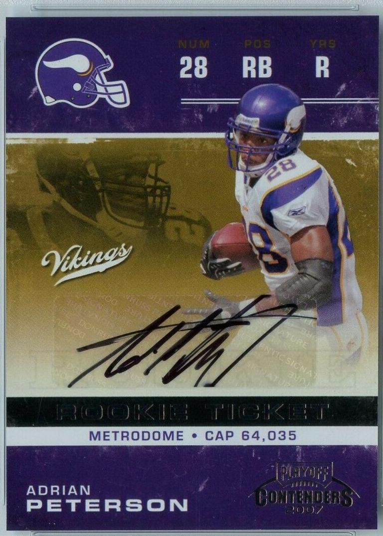 Adrian Peterson [Autograph] #104