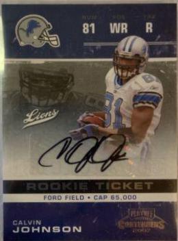 Calvin Johnson [Autograph] #123