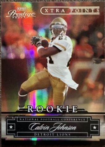 Calvin Johnson [Xtra Points Black] #163
