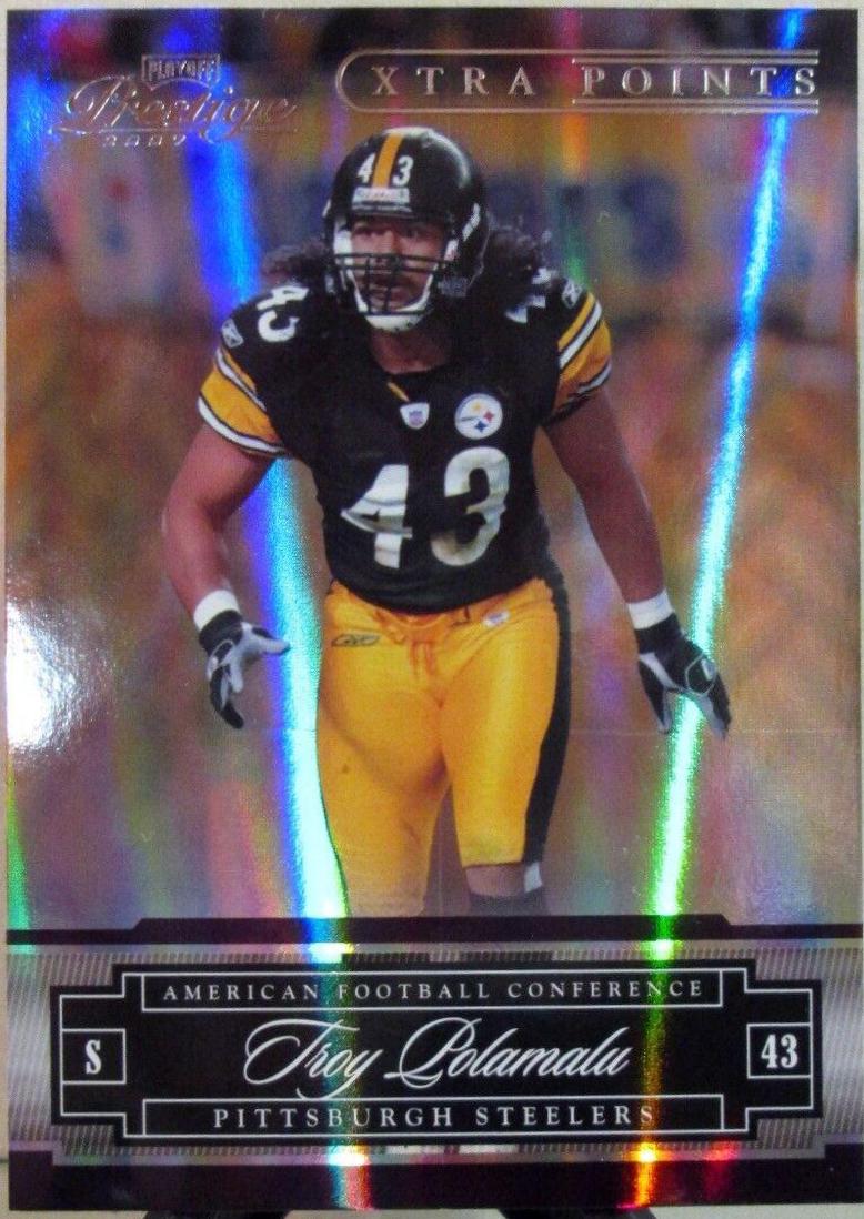 Troy Polamalu [Xtra Points Purple] #116