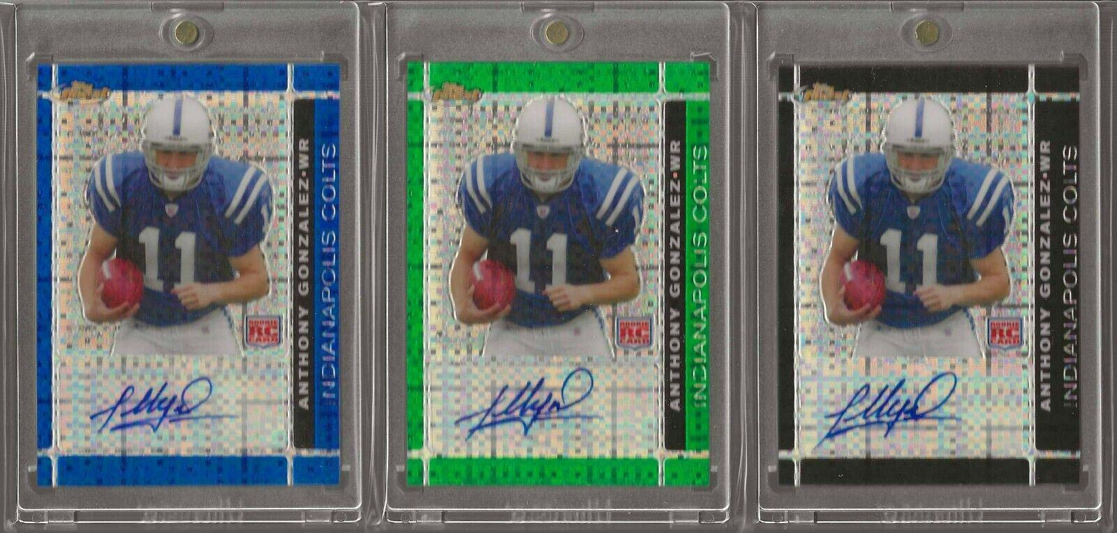 Anthony Gonzalez [Green Xfractor Autograph] #131