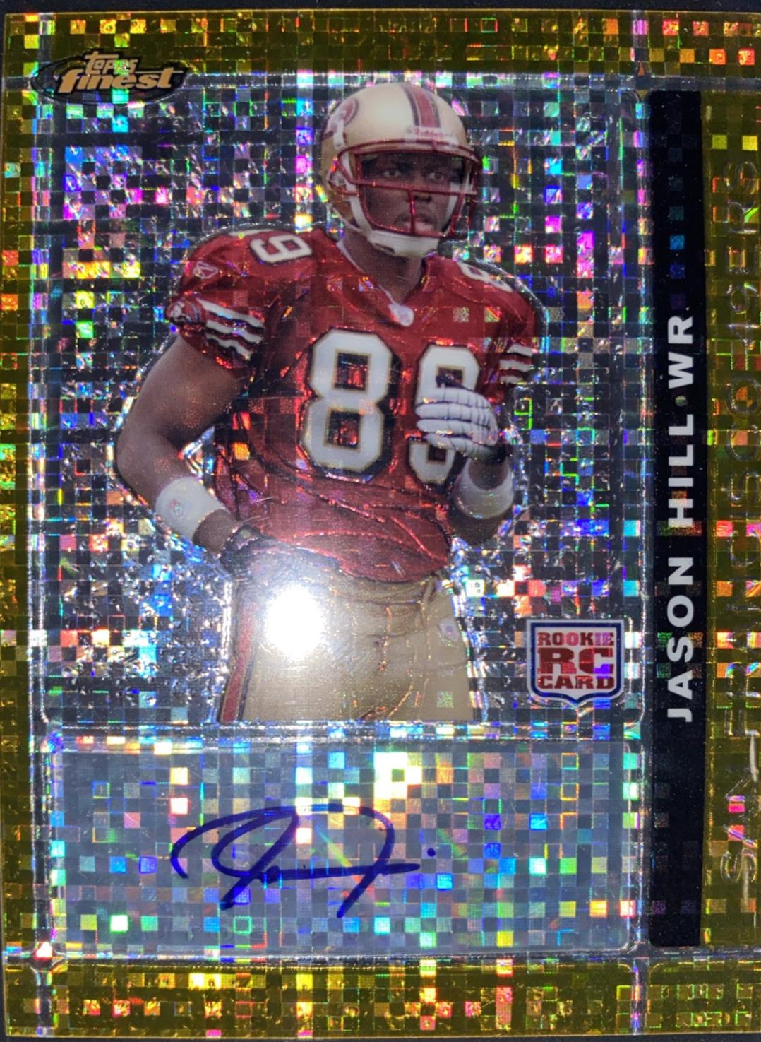 Jason Hill [Green Xfractor Autograph] #133