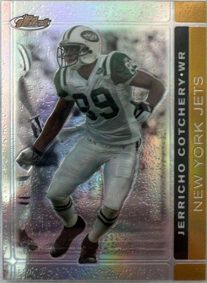 Jerricho Cotchery [Gold Refractor] #70