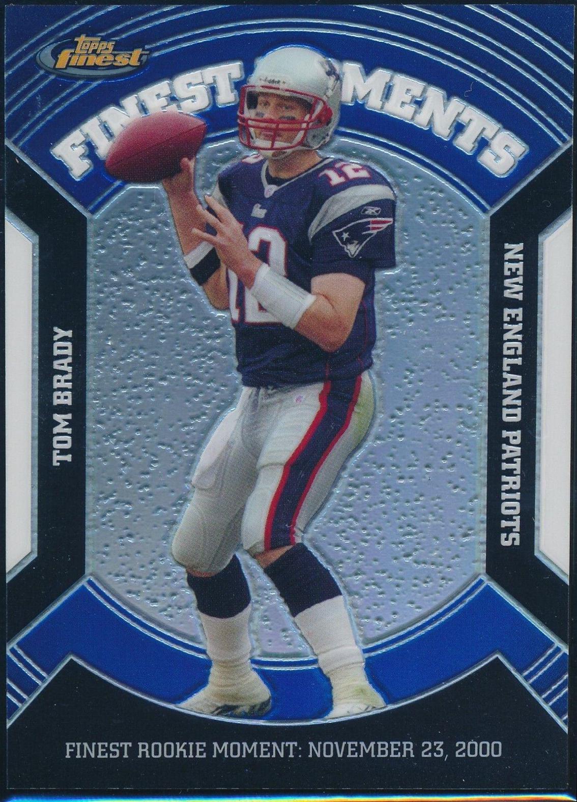 Tom Brady [Black Refractor] #VFM-TB