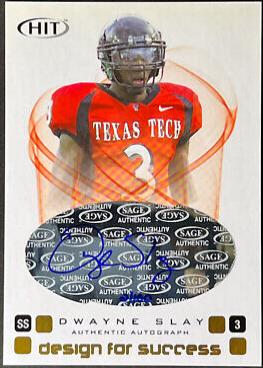 Dwayne Slay [Gold Autograph] #D-17