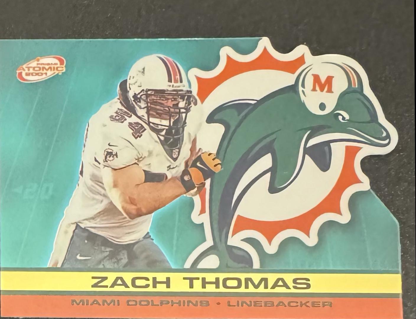 Zach Thomas [Gold] #76