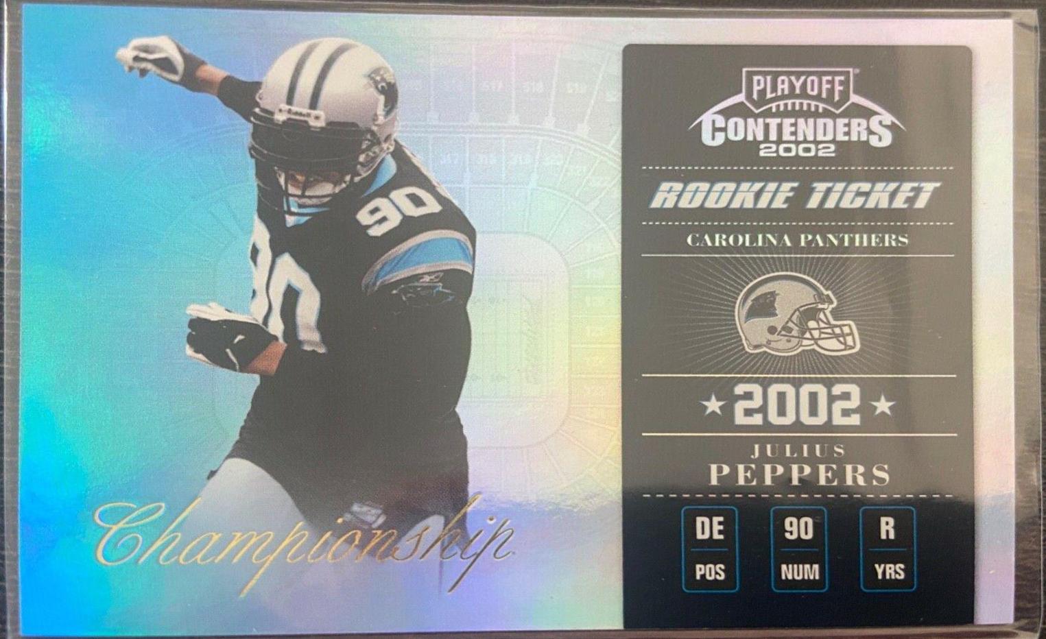 Julius Peppers [Championship Ticket] #142