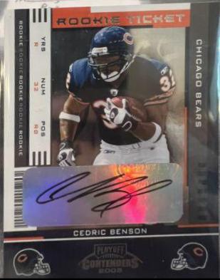 Cedric Benson [Playoff Ticket] #116