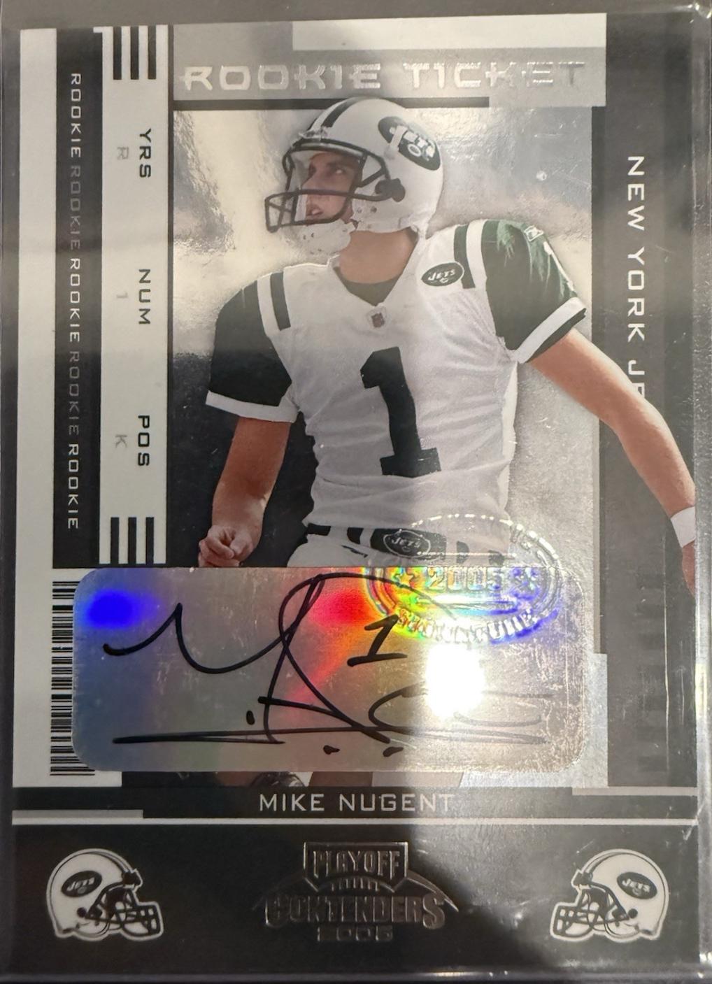 Mike Nugent [Playoff Ticket] #196