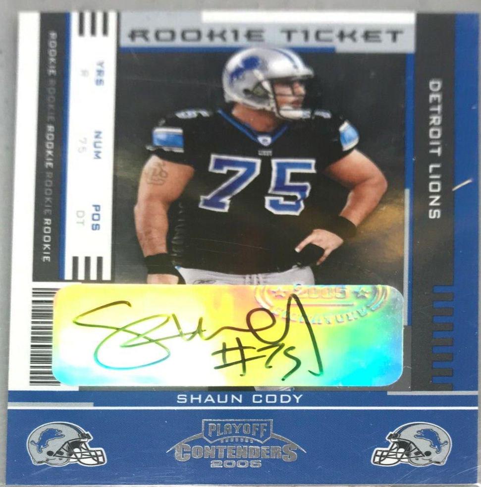 Shaun Cody [Preview Ticket Autograph Green] #169