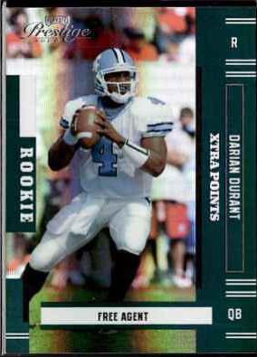 Darian Durant [Xtra Points Green] #159