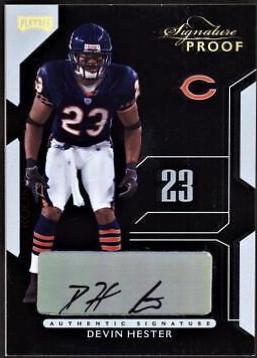 Devin Hester [Signature Proof Gold] #103