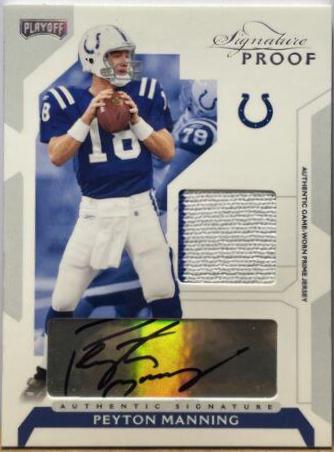 Peyton Manning [Signature Proof Silver] #45