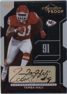 Tamba Hali [Signature Proof Gold] #90