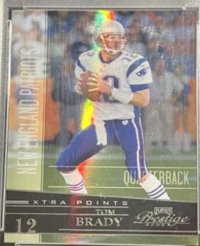 Tom Brady [Xtra Points Black] #95