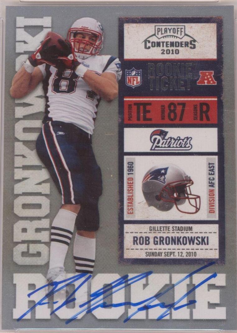 Rob Gronkowski [White Jersey Autograph] #229