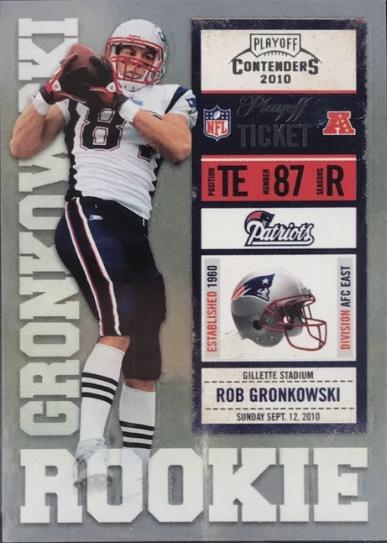 Rob Gronkowski [White Jersey Playoff Ticket] #229