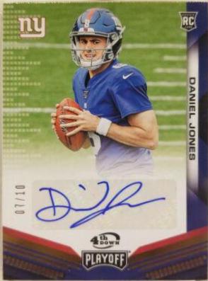 Daniel Jones  [Autograph Variations 4th Down] #202