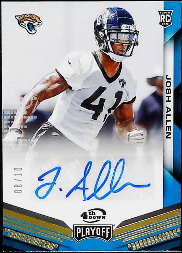 Josh Allen  [Autograph Variations 4th Down] #266