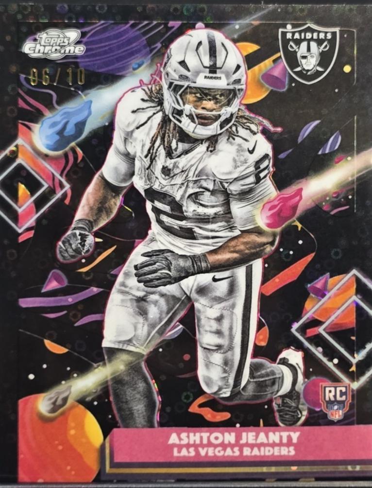 Ashton Jeanty [Black Eclipse Refractor] #152
