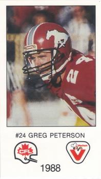 Greg Peterson #NNO