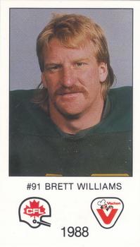 Brett Williams #NNO