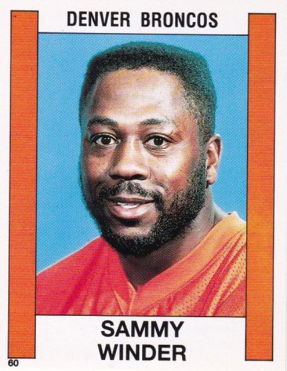 Sammy Winder #60