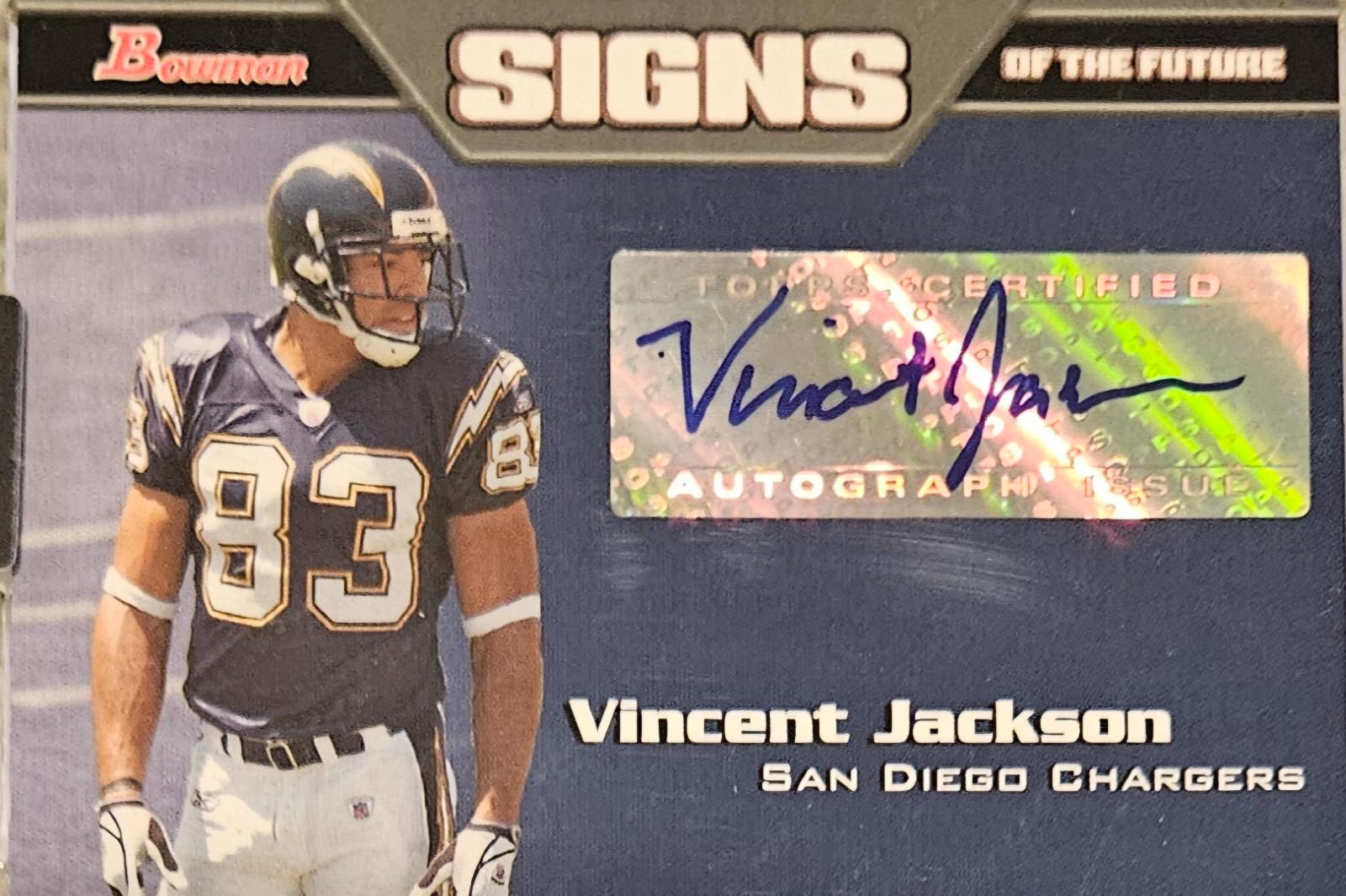 Vincent Jackson #SF-VJ