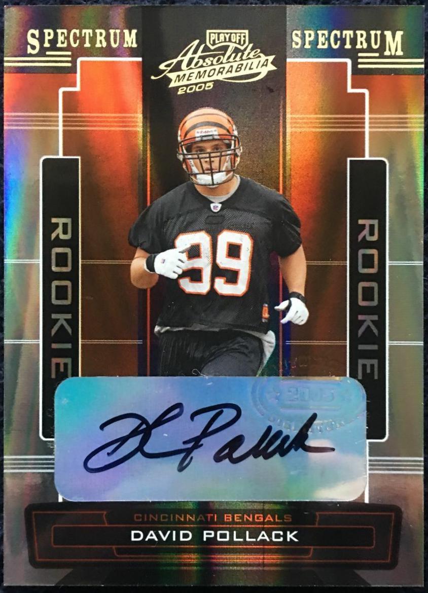 David Pollack [Spectrum Gold Autograph] #156