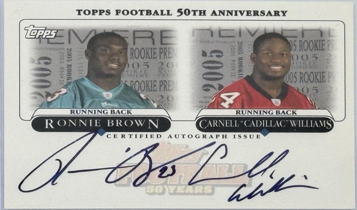 Ronnie Brown / Cadillac Williams #RPD-BW