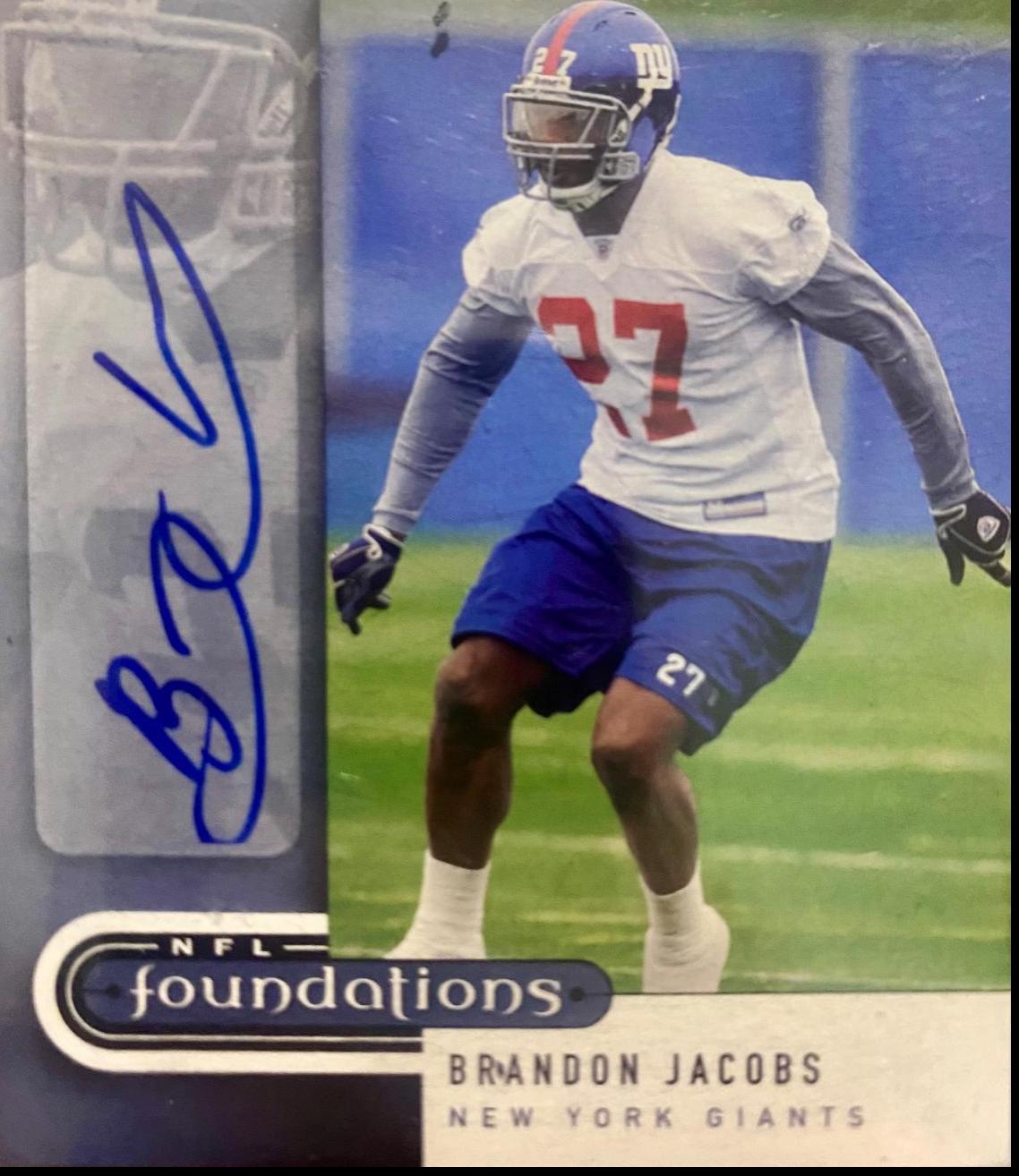 Brandon Jacobs #SF-BJ