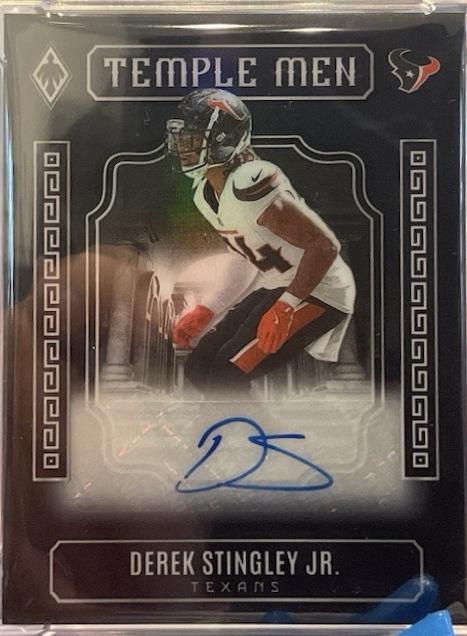 Derek Stingley Jr. [Black] #TMP-DSJ
