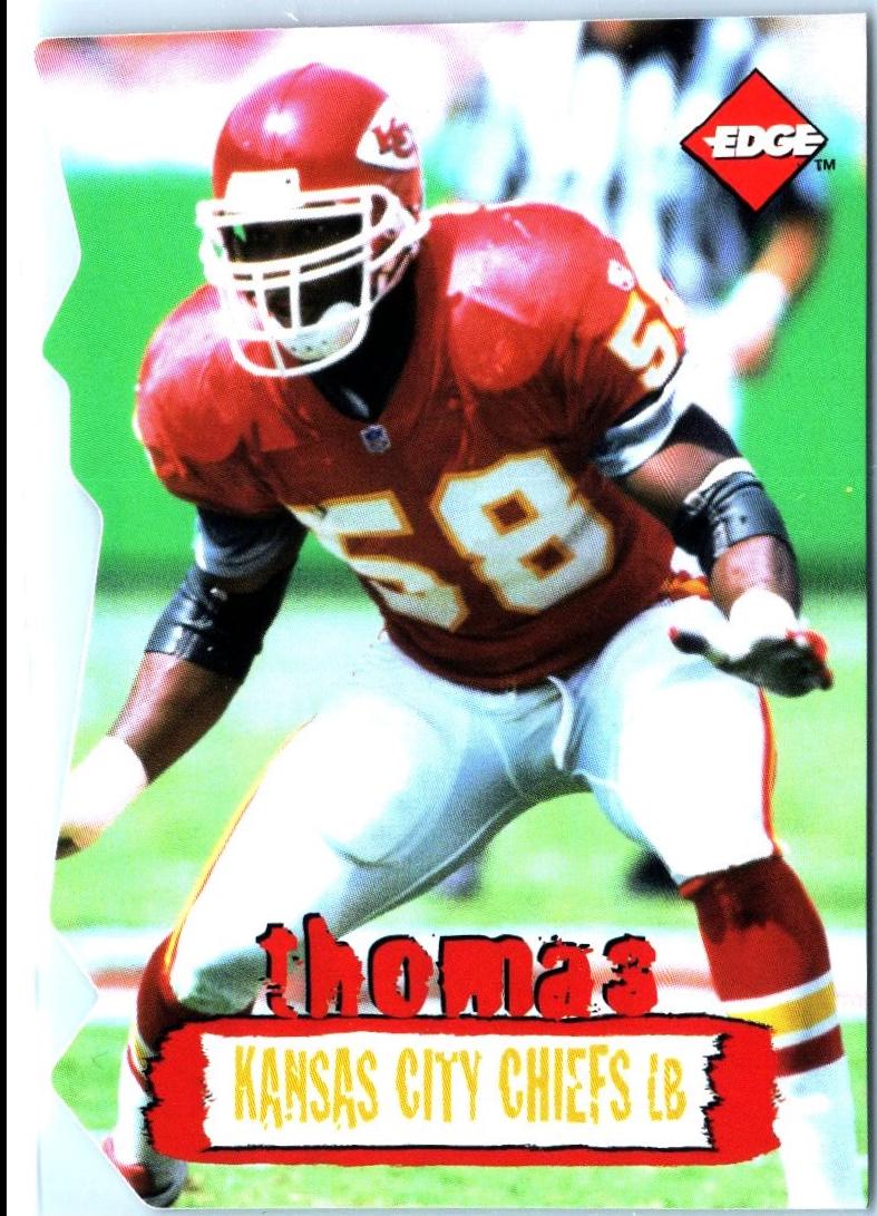 Derrick Thomas [Die Cut] #119