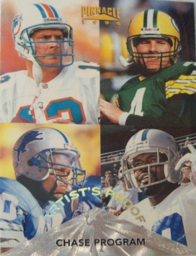 Emmitt Smith, Dan Marino, Brett Favre, Barry Sanders [Artist's Proof] #199