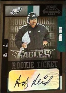 Andy Reid [Prev. Ticket Auto. Emerald] #196