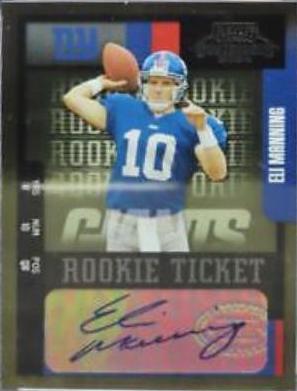 Eli Manning [Prev. Ticket Auto. Emerald] #131