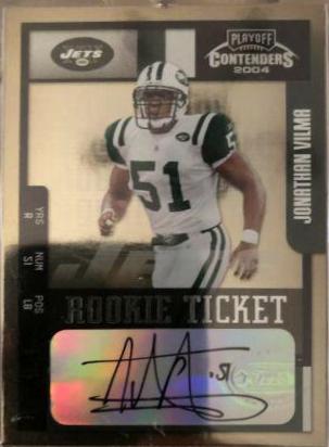 Jonathan Vilma [Autograph] #144