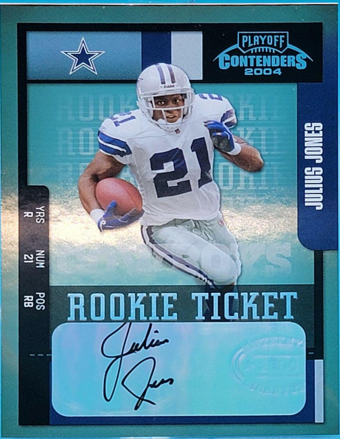 Julius Jones [Autograph] #146